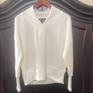 Women's White Sweatshirt